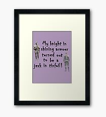 My Knight Framed Print