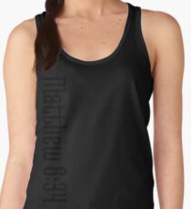 Matthew 6:34 Women's Tank Top