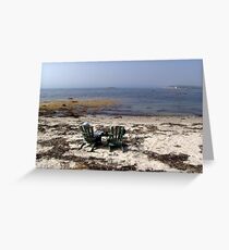 Time Out on a Beach Greeting Card