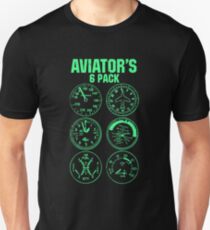 Aviator Six Pack Unisex T-Shirt