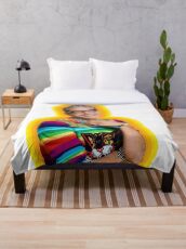 Jeff Goldblum of Happiness Throw Blanket