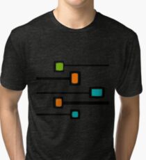 Mid-Century Modern Abstract Tri-blend T-Shirt