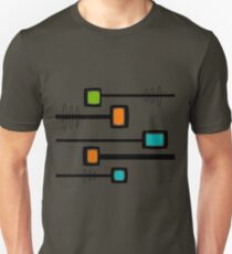 Mid-Century Modern Abstract Unisex T-Shirt