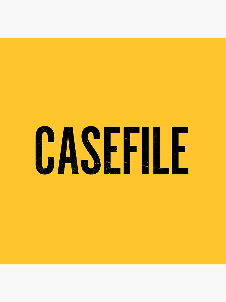 Casefile True Crime Podcast Logo (Dark) by casefile2016