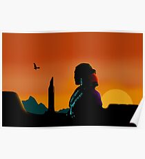 Eagle Gaze Poster