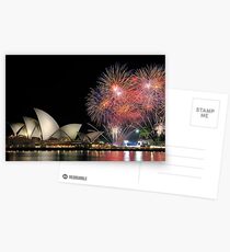 Oprah in Australia ... at the Opera House ! Postcards