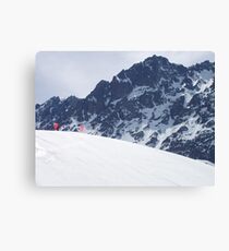 Catching Air at Portillo Leinwanddruck