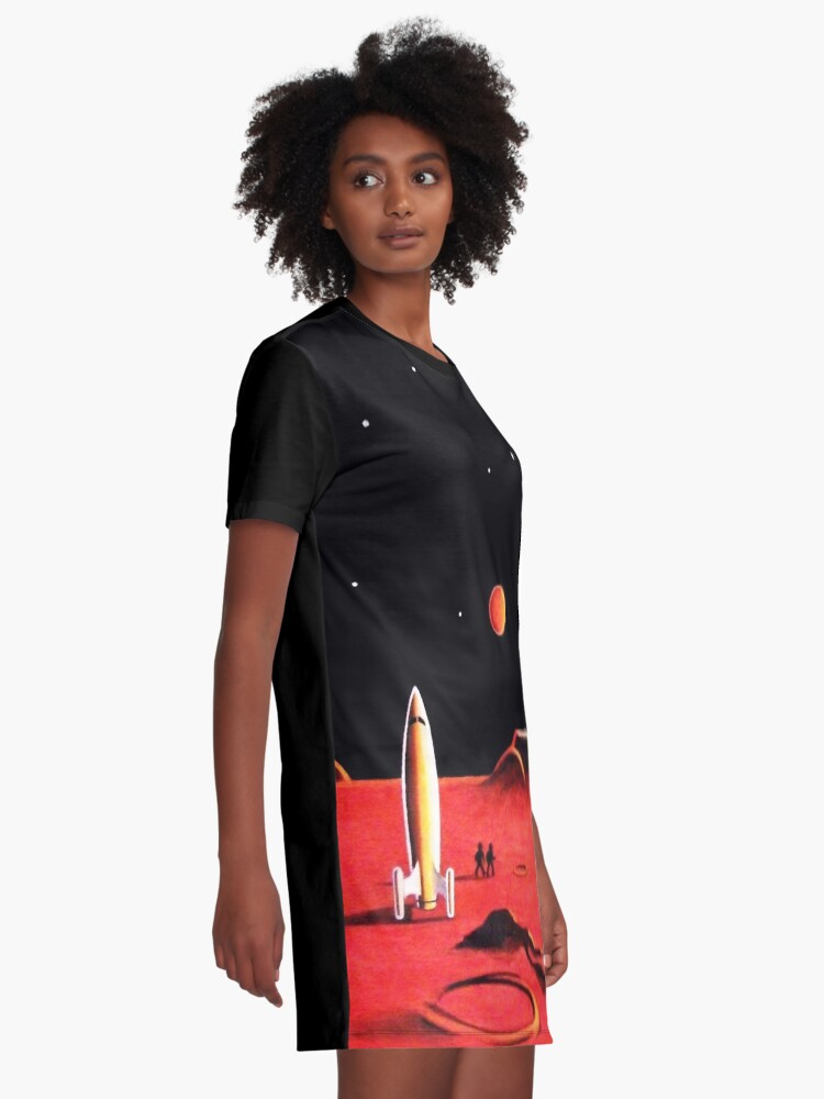 Alternate view of CITY ON MARS Graphic T-Shirt Dress