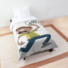 Oh Geez! Morty Smith Rick and Morty Comforter