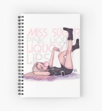 Liquor Lips Spiral Notebook