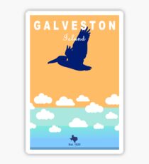 Galveston - Texas. Sticker
