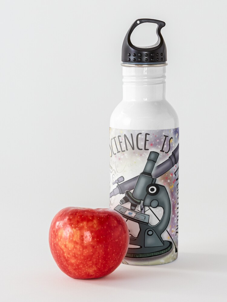 Alternate view of Science is Everywhere Water Bottle