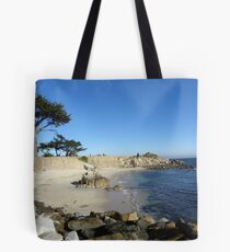 The Beach at Lover's Point Tote Bag
