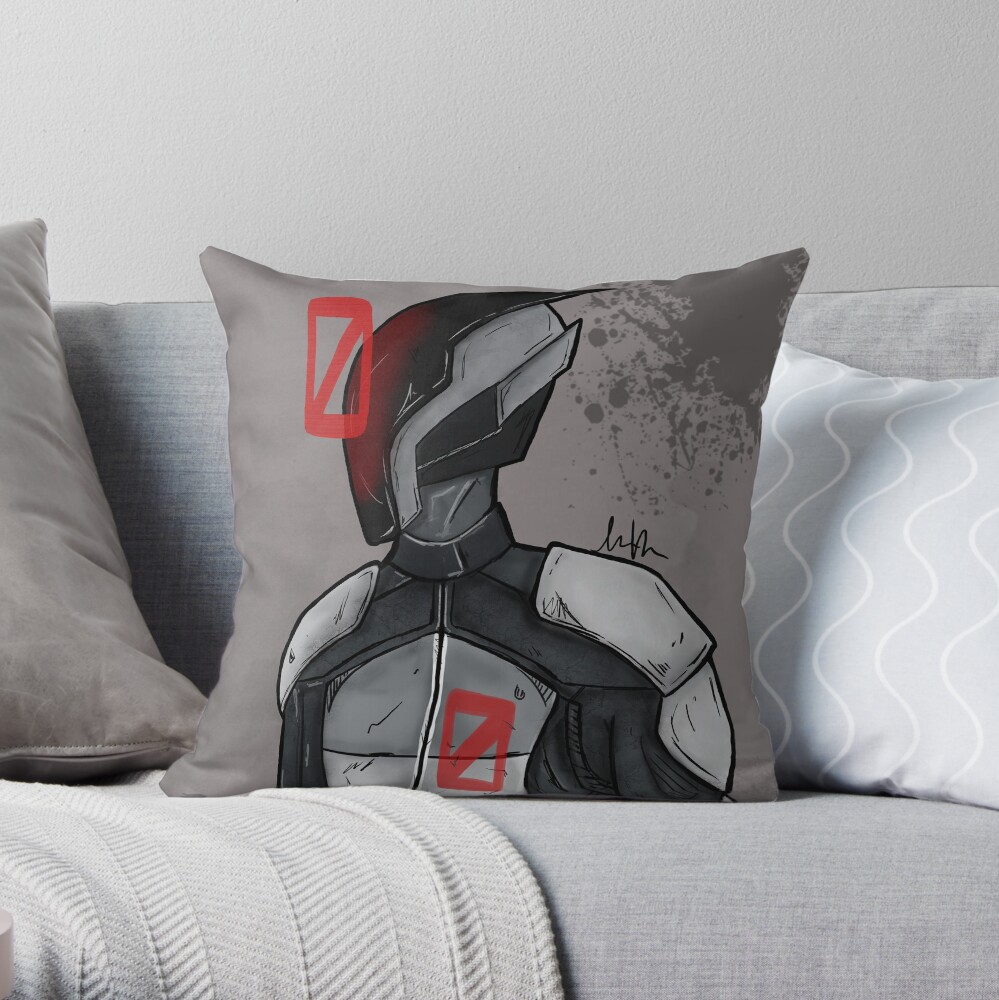 Zer0 Throw Pillow