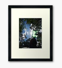Canteen In The Bush Framed Print