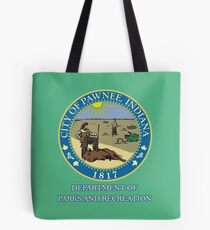 Pawnee Indiana Parks and Recreation Tote Bag