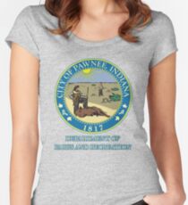 Pawnee Indiana Parks and Recreation Women's Fitted Scoop T-Shirt