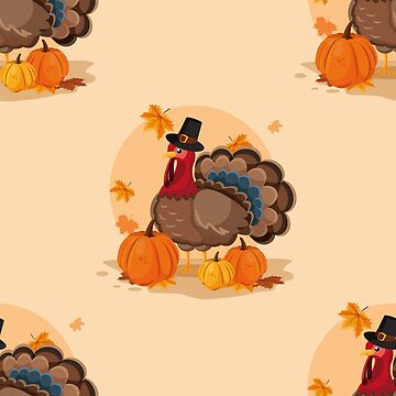 thanksgiving turkey Leggings for Sale by gossiprag