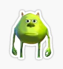 Mike Wazowski Meme Sticker