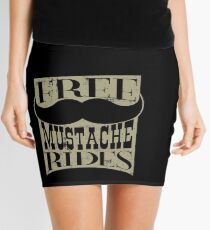 Free Mustache Rides Mini Skirt