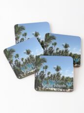 Virgin Islands Resort View Coasters
