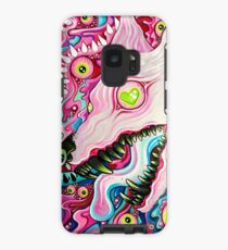 Glitterwolf Acrylic Painting Case/Skin for Samsung Galaxy
