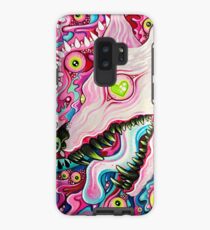 Glitterwolf Acrylic Painting Case/Skin for Samsung Galaxy