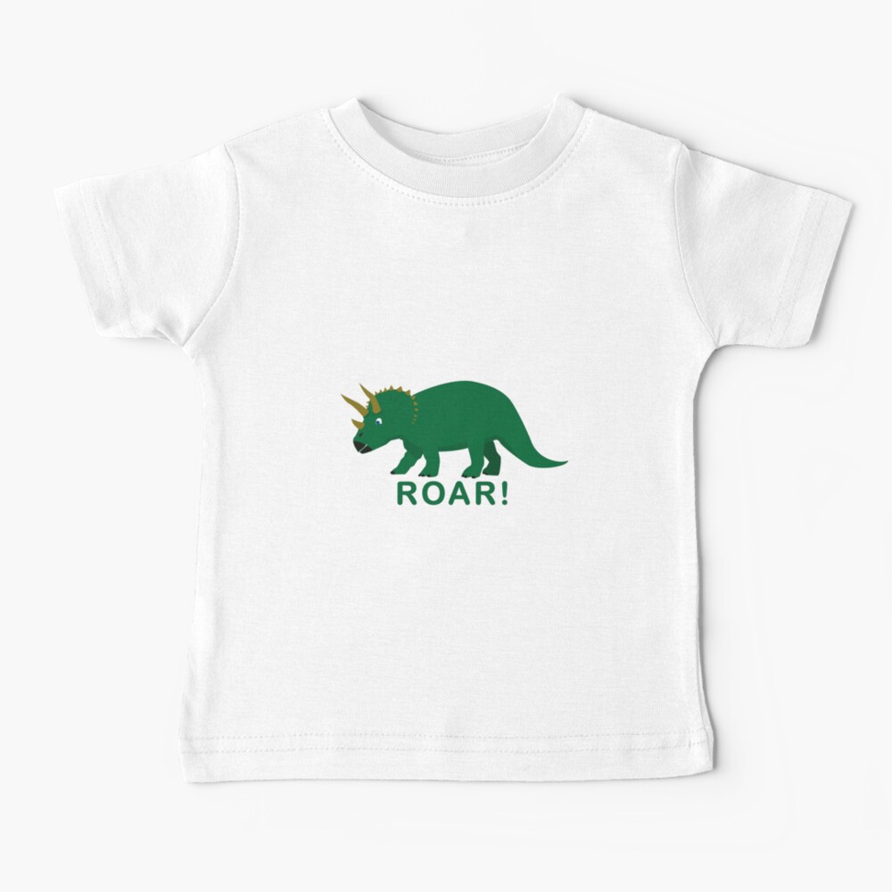 Triceratops Baby T-Shirt
