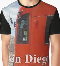 San Diego Red Mover Graphic T-Shirt