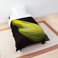 Tulip Bud Of Yellow Comforter