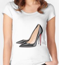 heels aka femme fatale Women's Fitted Scoop T-Shirt