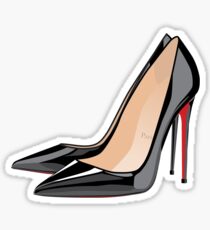 heels aka femme fatale Sticker