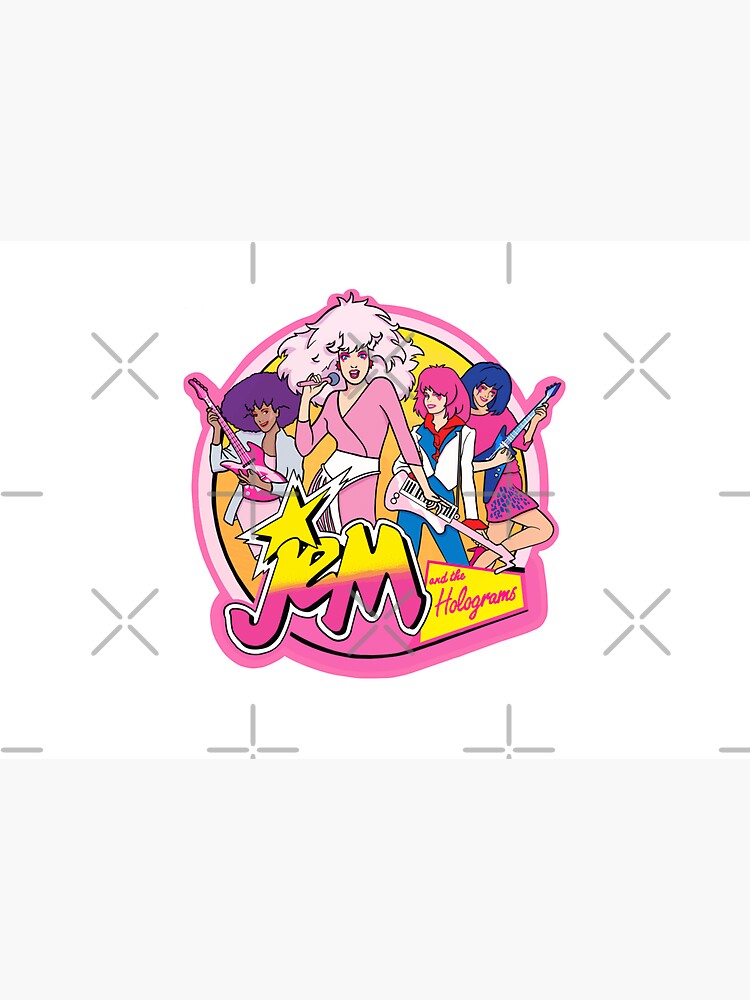 Jem and the Holograms 80s cartoon by pickledjo
