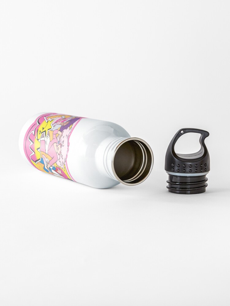 Alternate view of Jem and the Holograms 80s cartoon Water Bottle