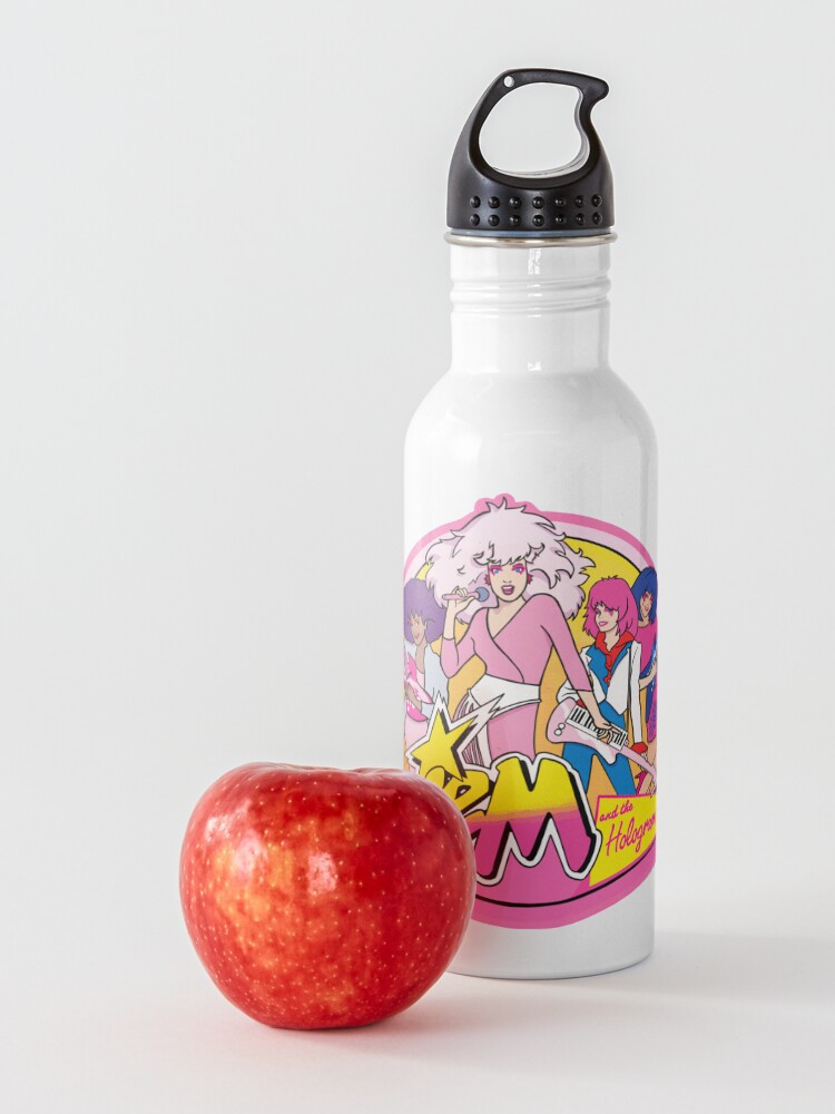 Alternate view of Jem and the Holograms 80s cartoon Water Bottle