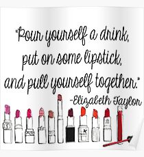 Pull Yourself Together Quote Poster