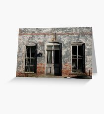 Old Building Greeting Card