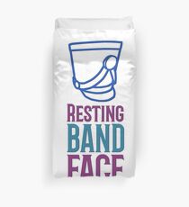 Marching Band - Resting Band Face Duvet Cover