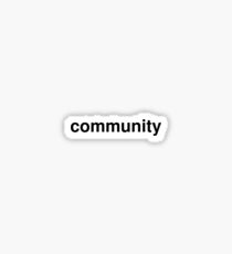 community Sticker