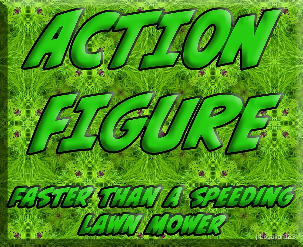 "Green Action Figure" by jrboyajian123 Redbubble