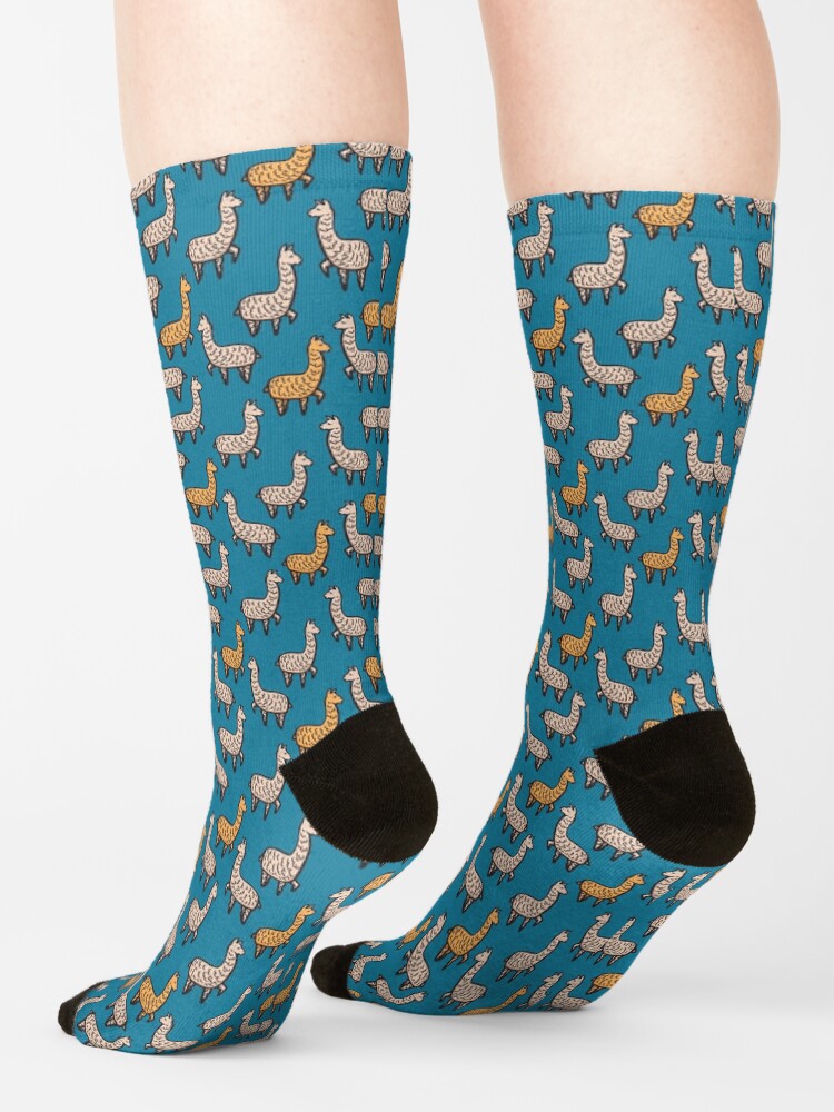 Alternate view of Me Llamo Llama Socks