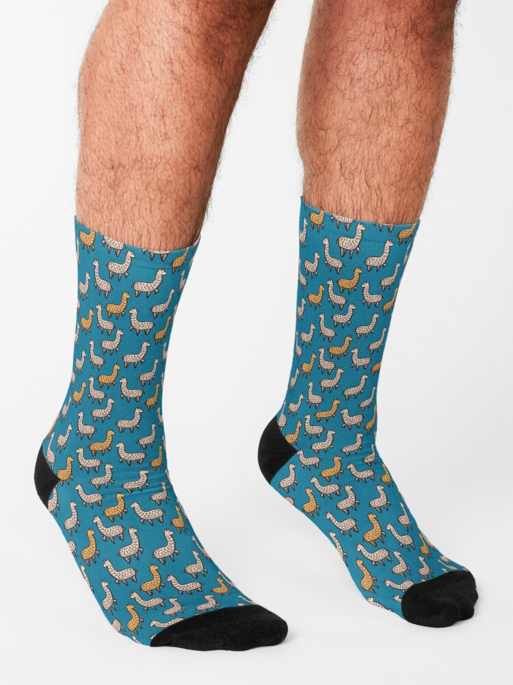 Alternate view of Me Llamo Llama Socks