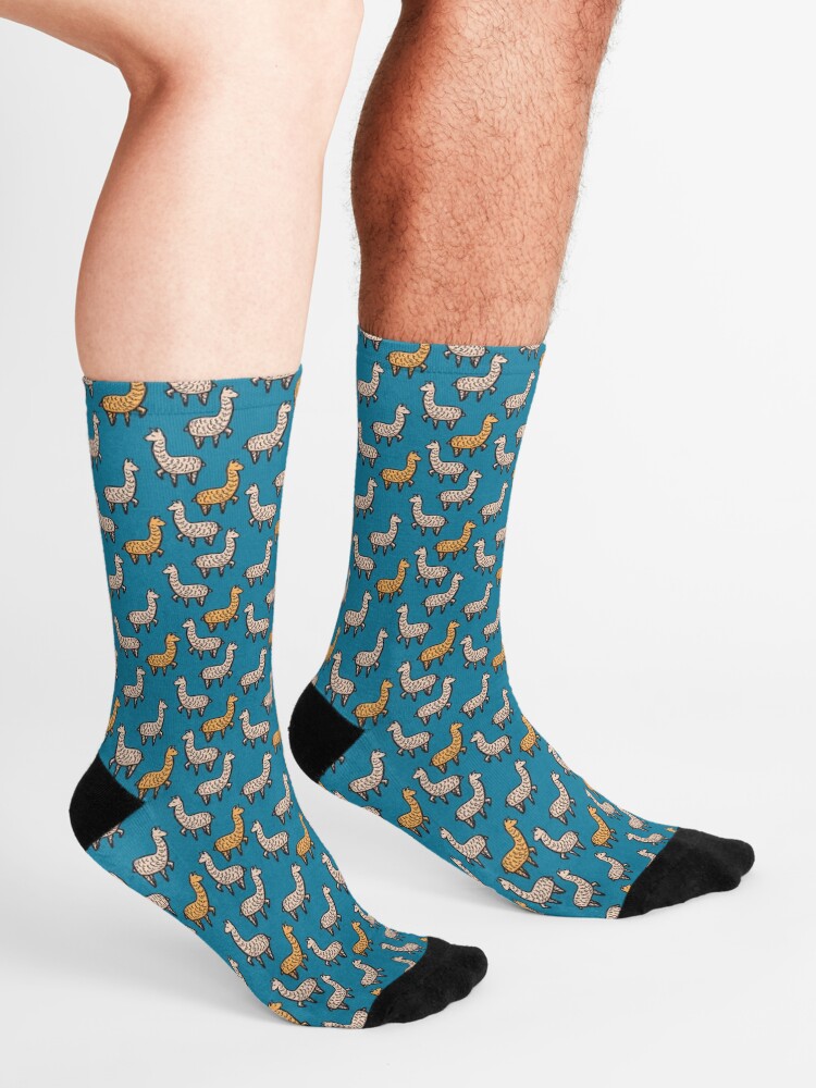 Alternate view of Me Llamo Llama Socks