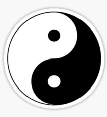 ying yang Sticker