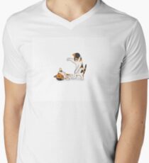 Playful Kittens Men's V-Neck T-Shirt