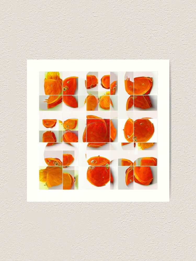 Alternate view of ORANGE is Art Print