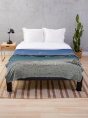 Virgin Islands Resort Beach Throw Blanket