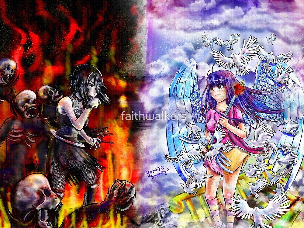 heaven-vs-hell-by-faithwalkers-redbubble