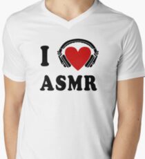 I Love ASMR Men's V-Neck T-Shirt