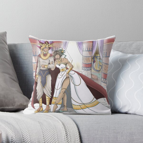 Pharaoh's Spring Throw Pillow